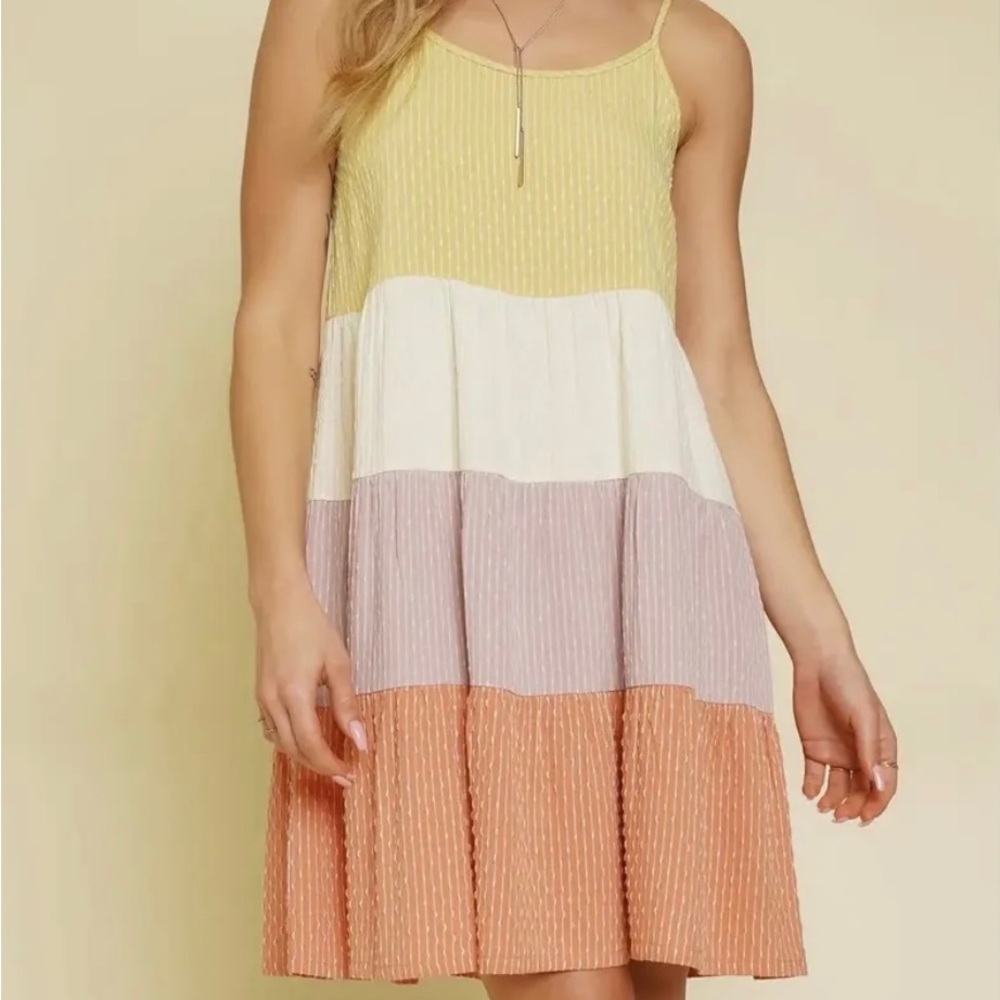 Color Block Dress.